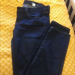 J. Crew Toothpick ankle jean. Like new!